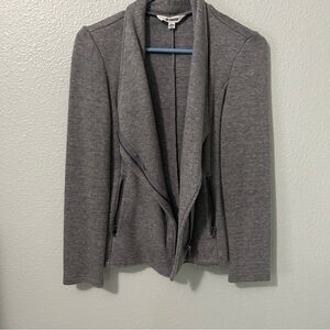 Grey Moto Jacket